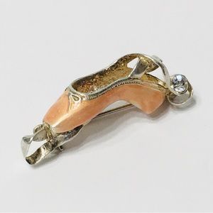 Raine Just The Right Ballet Shoe Brooch